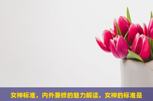 女神标准，内外兼修的魅力解读，女神的标准是什么？这是一个永恒的话题。无论是在古代还是在现代社会，人们对于女神的定义都存在着很大的差异。有些人认为女神是一种美的象征，需要具备超凡的外貌和气质；而另一些人则认为女神是一种精神上的寄托，需要拥有高尚的人格魅力和坚定的人生信念。