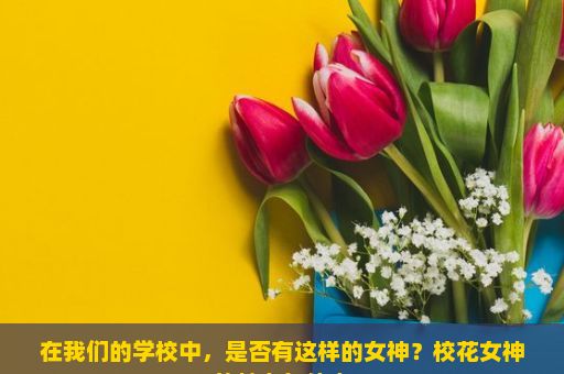 在我们的学校中，是否有这样的女神？校花女神的魅力与传奇