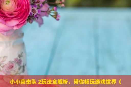 小小突击队 2玩法全解析，带你畅玩游戏世界（小小突击队2游戏玩法详解）