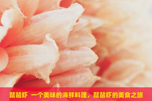 琵琶虾  一个美味的海鲜料理，琵琶虾的美食之旅，烹饪艺术与独特风味的探索