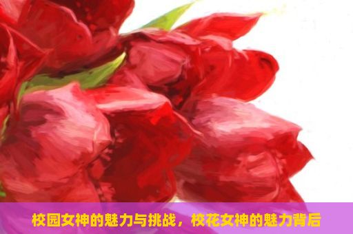 校园女神的魅力与挑战，校花女神的魅力背后