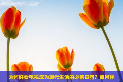 为何好看电视成为现代生活的必备良药？如何评价当前的电视剧市场？