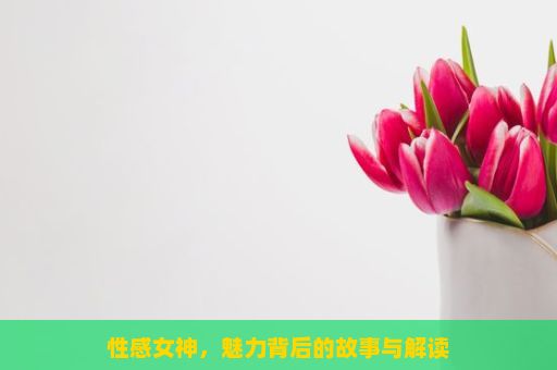 性感女神，魅力背后的故事与解读