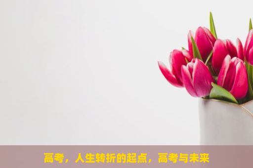 高考，人生转折的起点，高考与未来