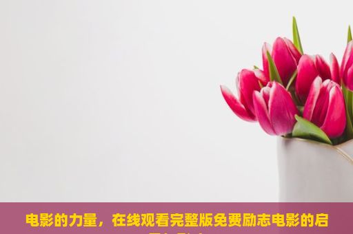 电影的力量，在线观看完整版免费励志电影的启示与影响