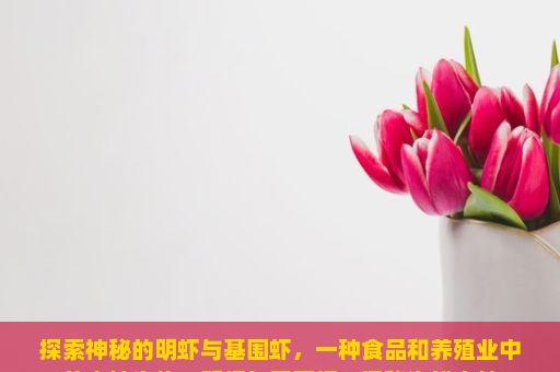 探索神秘的明虾与基围虾，一种食品和养殖业中的奇妙生物，明虾与基围虾，探秘海鲜之魅