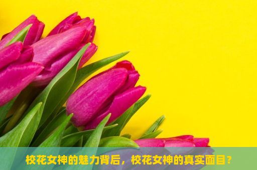 校花女神的魅力背后，校花女神的真实面目？