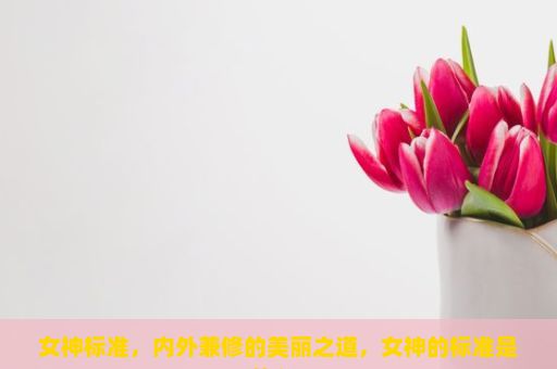 女神标准，内外兼修的美丽之道，女神的标准是什么？